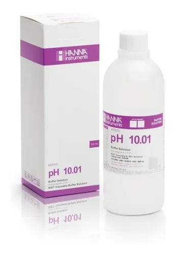 Solución De Calibración De Ph - Buffer Ph 10,01. 500ml Hanna