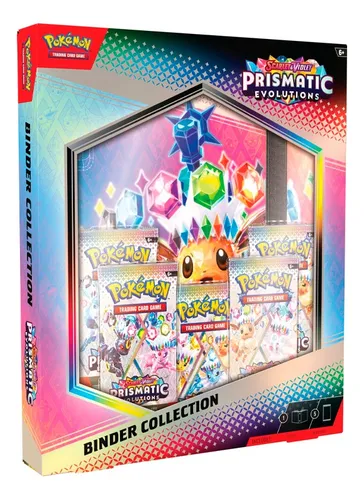comprar Pokemon Tcg Binder Collection Prismatic Evolutions Español Poster Collection