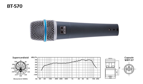 Imagem 2 de 5 de Microfone Waldman Bt-5700