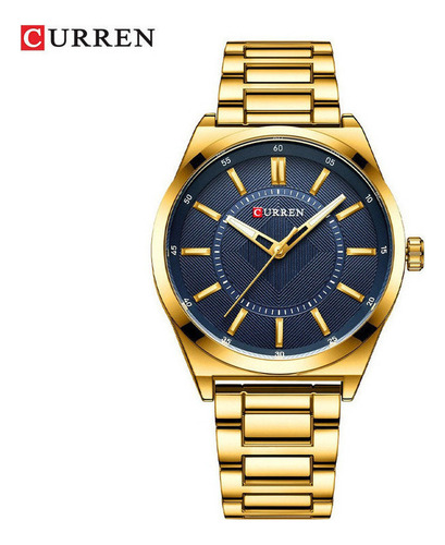 Relojes De Cuarzo Luminosos Impermeables Curren8407
