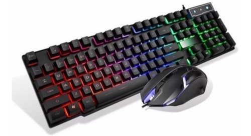 Kit Set Teclado Mouse Daihatsu Dga100 Led Rgb Gamer