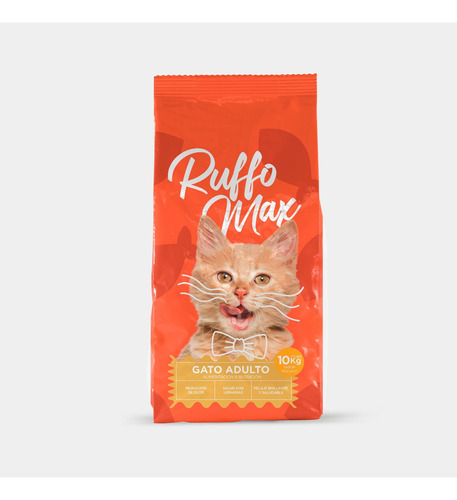 Alimento Balanceado Gato Adulto Ruffo Max 10kg P