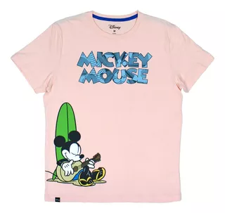 Polo Mc Hombre Clasicos De Disney Rosado