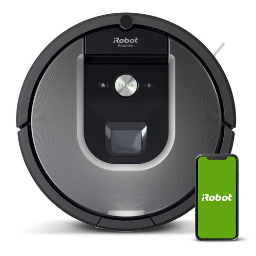 Aspiradora Irobot Roomba 960 App, Sensor Visual, Control Voz Color Gris 110V