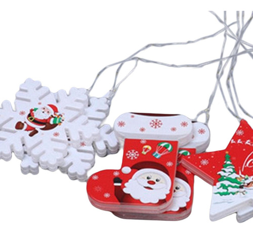 Usb Christmas Led String Lights 10pcs Colgantes Adornos Para