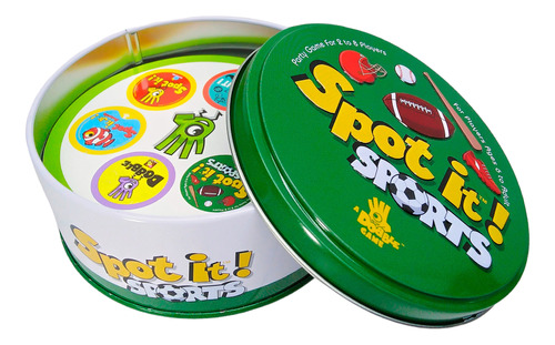 Juego De Cartas Spot It Sports Dobble Game Spot It Deportes