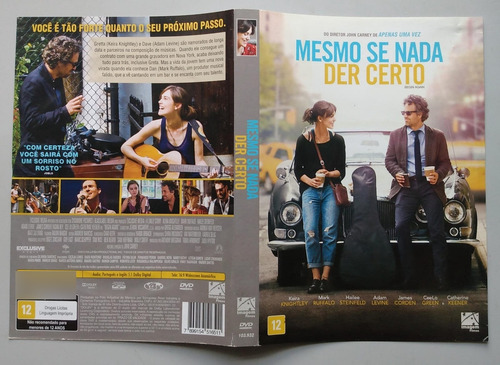 Mesmo Se Nada Der Certo Dvd Adam Levine Mark Ruffalo Keira (Usado)