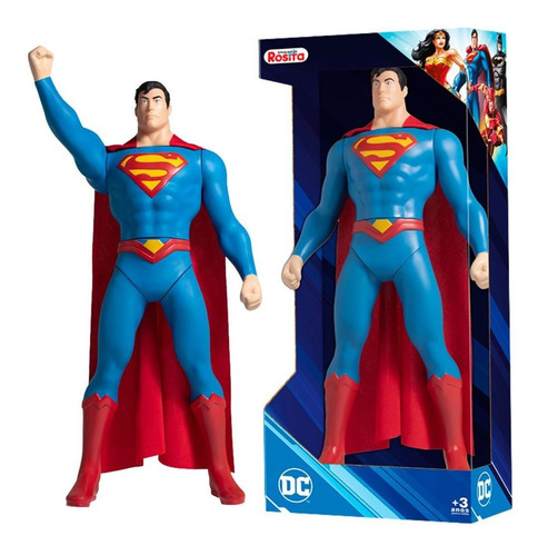 Boneco Articulado Superman Com 45 Cm - Rosita Brinquedos