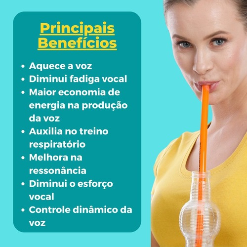 Tubo Ressonância Lax Vox Original Etvso 35cmx9 Translucido