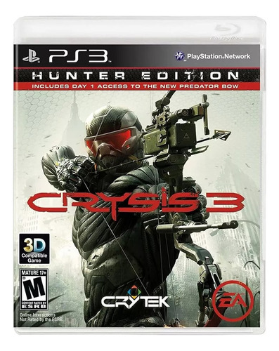 Crysis 3 Hunter Edition Ps3 Mídia Física Semi Novo Original  (Recondicionado)