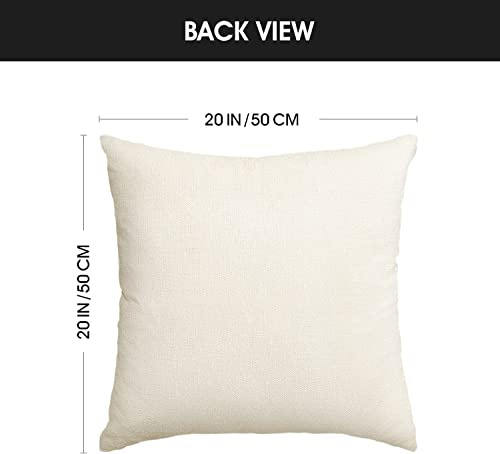 Funda De Almohada Navidad Muñeco De Nieve Reno 20x20 Rojo