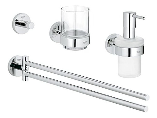 Grohe 40846001 Essentials Set De Accesorios Para Baño Princi