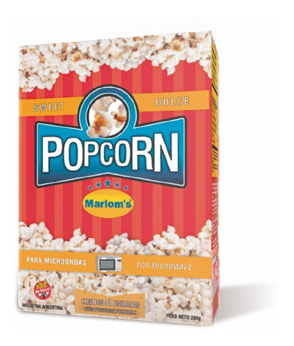 Jugo Concentrado De Manzana Fruggina 1 Lt + Popcorn Marlom´s