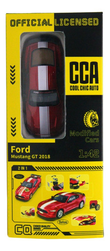 Ford Mustang Gt 2018 A Escala Cca Licencia Oficial