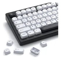 Comprar Xvx Pbt Keycaps - Capas De Teclas Moa White, Keycaps Japones