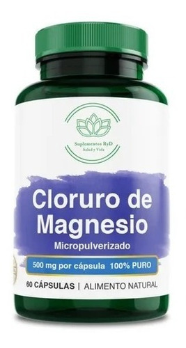 Cloruro De Magnesio 500mg 60cap Ryd