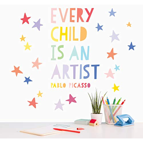 Paper Riot Co Peel And Stick Every Child Is An Artist J...