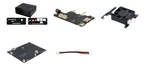 Kit Naspi Lite+placa De Expansión X823+placa Adaptadora X-c2