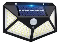 Comprar Lámpara Led Panel Solar  De Pared Con Sensor Movimiento