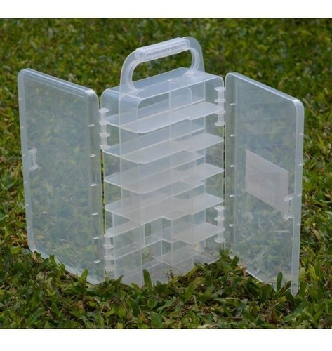 Organizador Plastico De Doble Tapa Transportable Fury 30-500