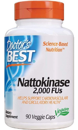 Natoquinasa 2000 Fus Doctor's Best 90 Capsulas