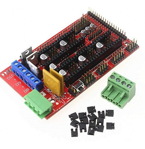 Placa Ramps 1.4 Shield Arduino Mega Para Impressora 3d