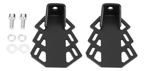 Pedal Trasero De Hierro Para Bicicleta, 2 Piezas, Reposapiés