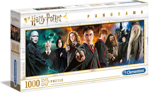 Rompecabezas Harry Potter Panorama 1000 Pz Clementoni Italia Voldemort