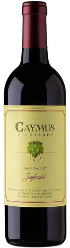 Pack De 6 Vino Tinto Caymus Zinfandel 750 Ml