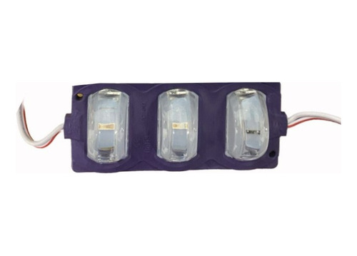 Modulo Cob Burbuja 24v Alta Potencia X 3 Led Violeta