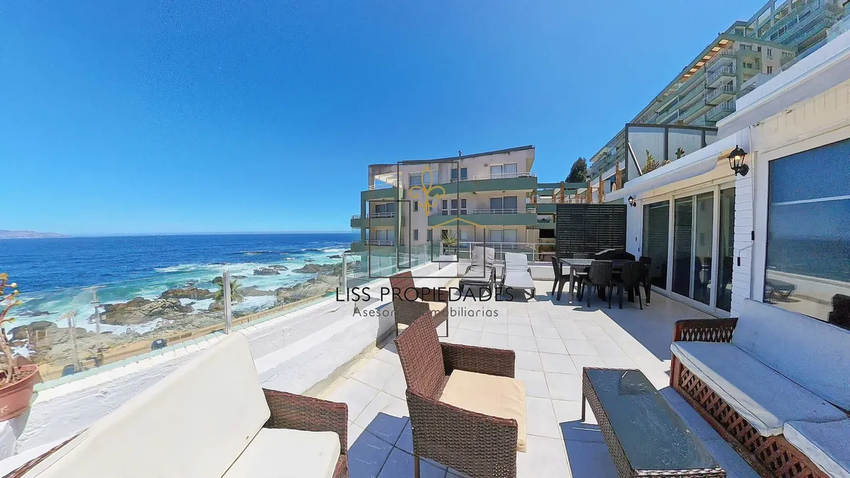 Imagen 3 de 24 de Dpto En Venta Reñaca Frente Al Mar 4d 4b 2e (148969)
