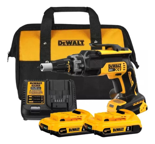 Parafusadeira Drywall Dcf630 2 Baterias 20v Dewalt Com Bolsa