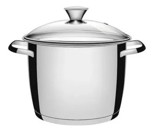 Imagen 1 de 2 de Cacerola Olla Alta Tramontina Allegra 7,5l Acero Inox