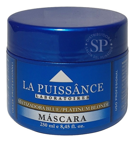 La Puissance Máscara Matizadora Blue Rubios Platinados 250ml