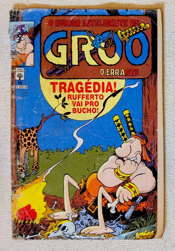 Hq 2 O Humor Inteligente De Groo O Errante 19 E 20*(sem Capas) Aragones Marvel Abril 1991 (Usado)