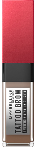 Máscara De Cejas Maybelline Tattoo Brow 3d Gel 6ml Color Warm brown