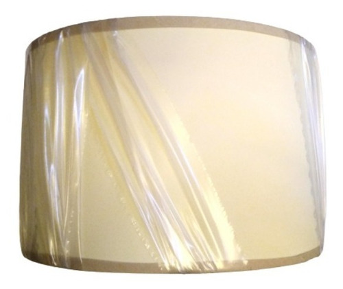 Pantalla Circular Repuesto Velador 23x23x15 Plastico Beige