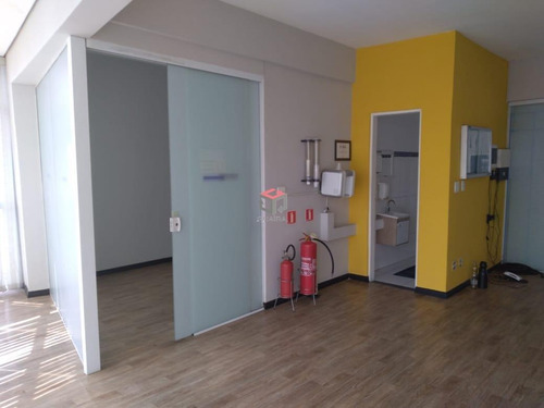 Imagem 9 de 11 de Sala Comercial Para Locação, 110 M² - Vila Valparaíso - Santo André / Sp - 97004