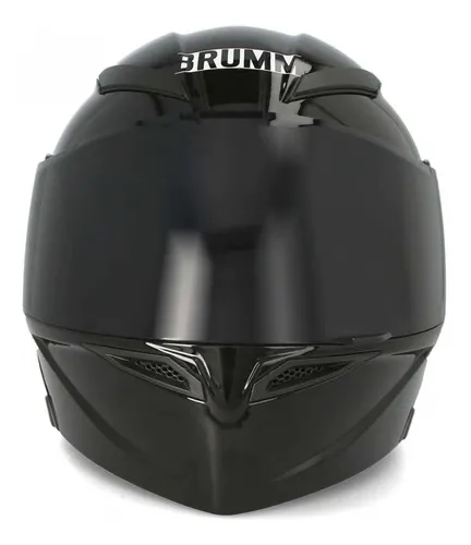 Casco Para Motociclista Brumm Mediano Negro Tamaño Del Casco Extra Grande |  MercadoLibre