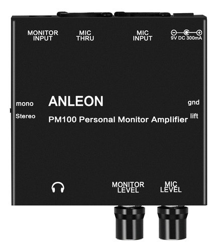 Anleon Pm100 Amplificador De Monitor Personal Para Teclado,.