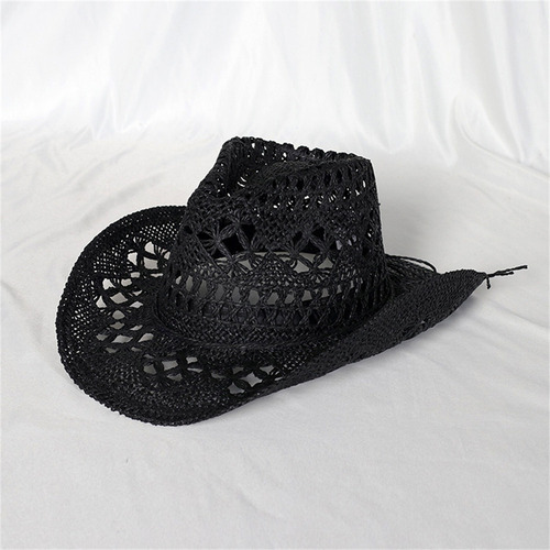 Sombrero De Playa Vaquero Plegable Estilo Occidental
