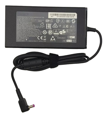 Cargador Compatible Con Laptop Acer 19v 7.1a 135w Nitro 5 Negro