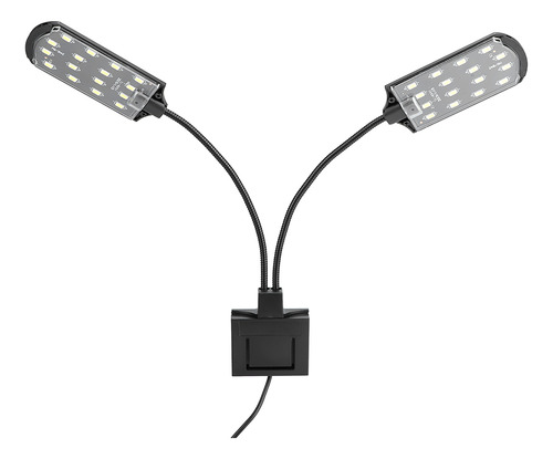 Pinza Aquarium X7 De 10 W De Alto Brillo Para Agua Con Doble