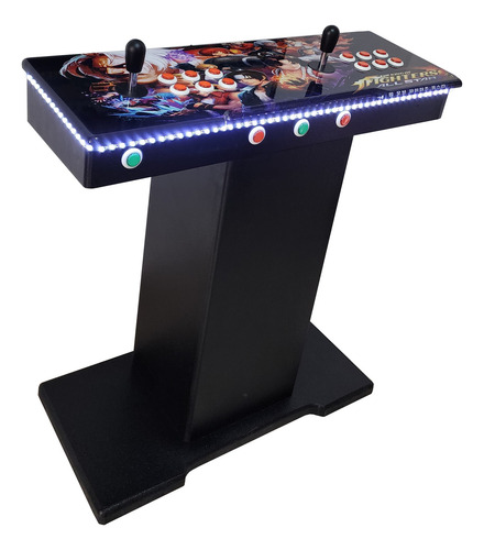 Tablero Arcade Gd 84 Cm Con Base Uso Rudo Terminado Premium