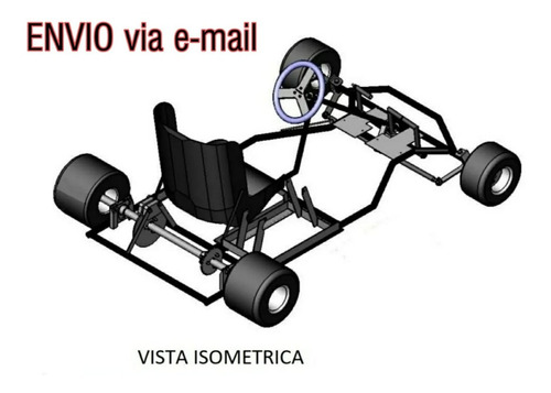 Projeto Para Construir Kart Indoor Detalhado + 3 Brindes .