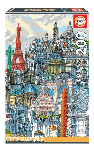 Puzzle 200 Piezas Paris Educa City