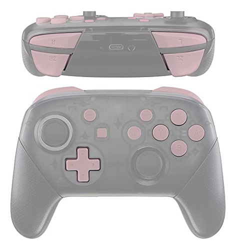 Pack De Botones Extremerate Cherry Blossoms Para Switch Pro