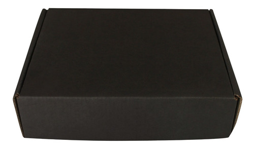 120 Mailbox 33x25x10 Cm Caja De Envíos Color Negro