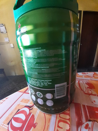 Barril Vacío Cerveza Heineken 5lts