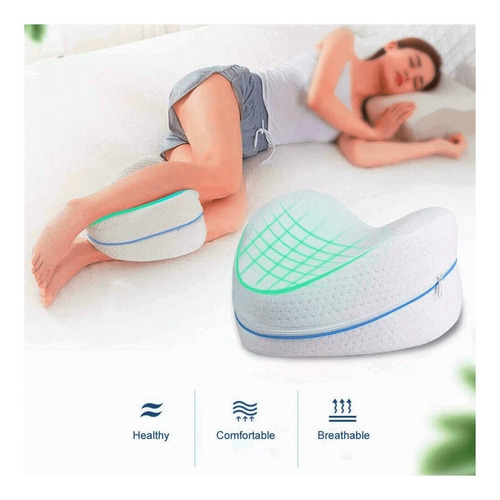 Almohada Viscoelastica Ortopédica Memory Rodillas Y Piernas